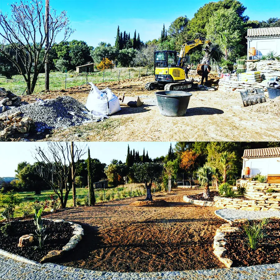 Agence M Com Marseille Khali Jardin Paysagiste Saint Cyr sur Mer Realisation2
