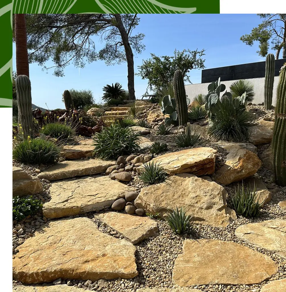 Agence M Com Marseille Khali Jardin Paysagiste Saint Cyr sur Mer Jardin sec